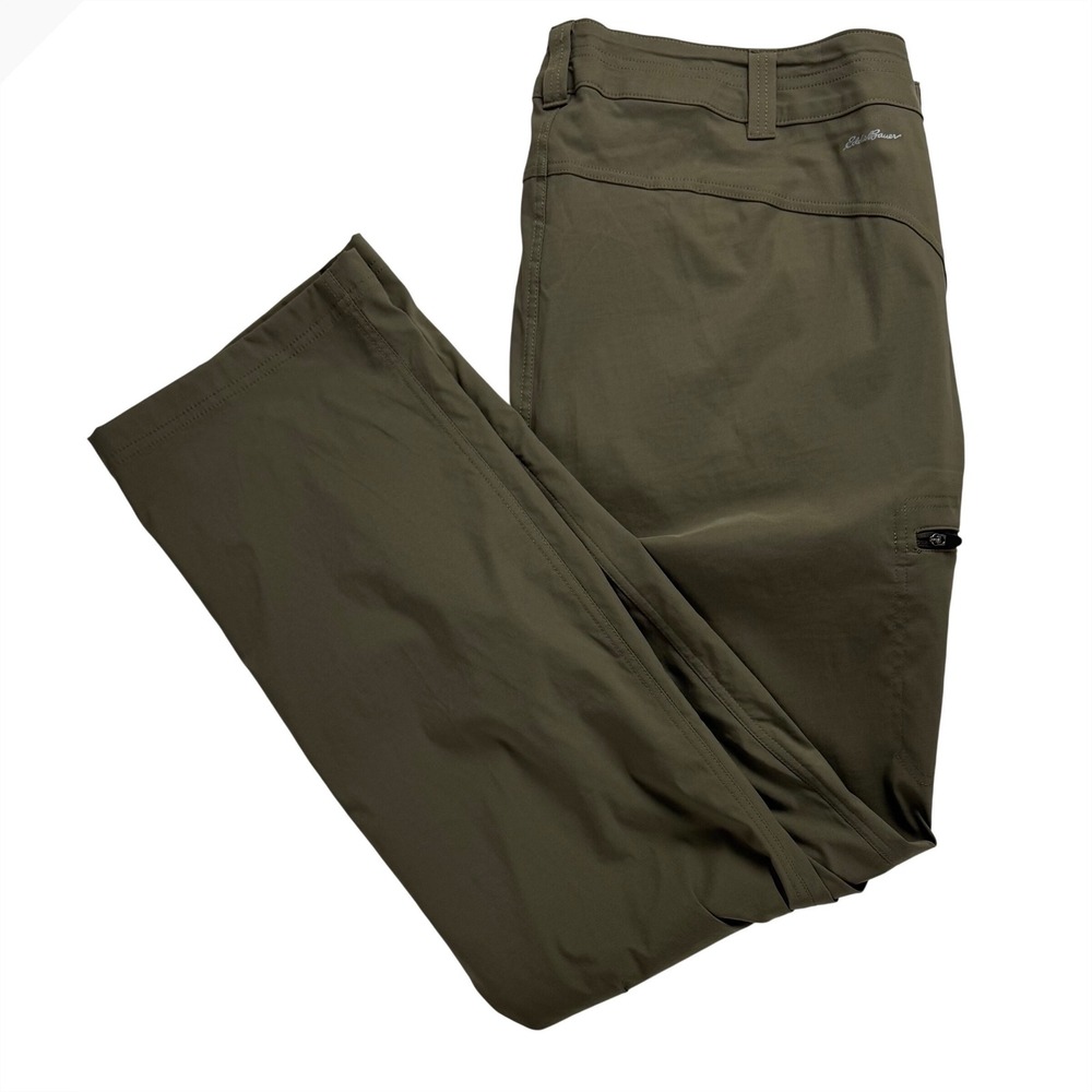 Eddie Bauer First Ascent‎ Guide Pro Pants Womens 20W Slatgreen Hiking Stretch
